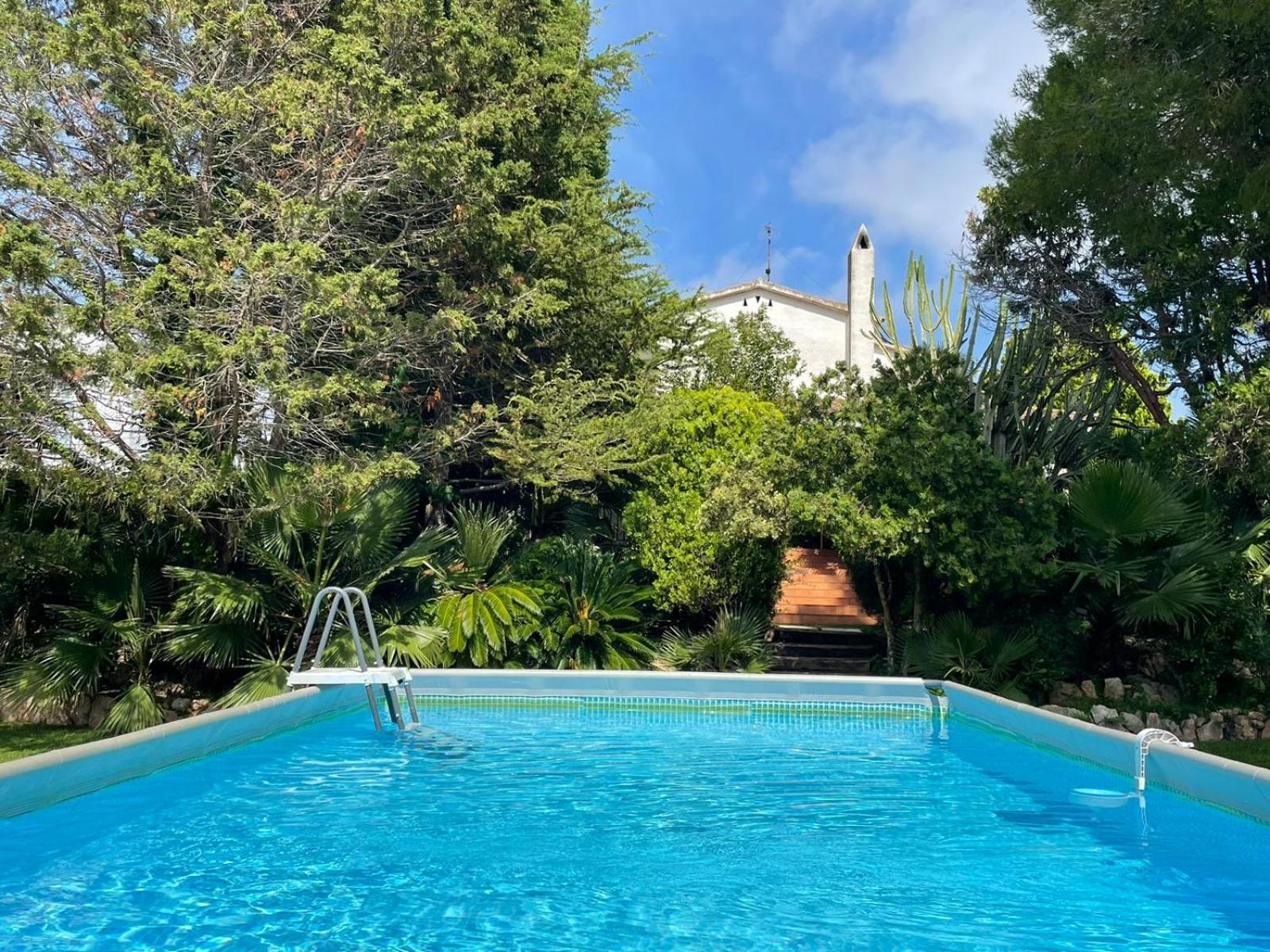 Casa Mediterranea Con Gran Jardin Y Piscina A 500 M De La Playa Roda de Bará Zewnętrze zdjęcie